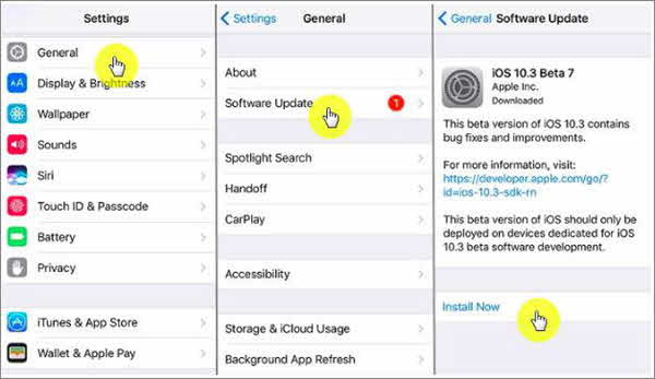 Update iPhone to the Latest iOS Version