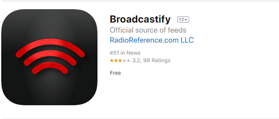 Broadcastify has its official website, which enables users to listen to the real-time public messages on any device having a web browser.