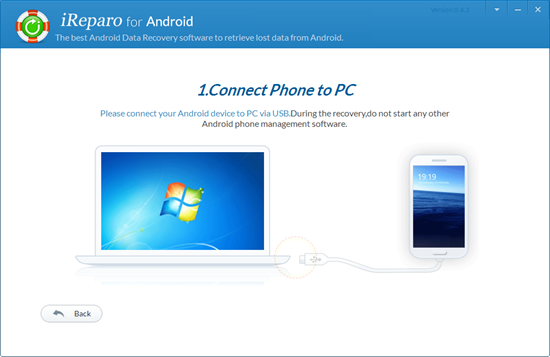 Recover Deleted Photos and Videos from HTC EVO 4G Connect HTC EVO 4G LTE to Computer