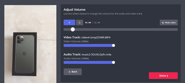 How to add audio to MP4, AVI, MKV, MOV, FLV file online?