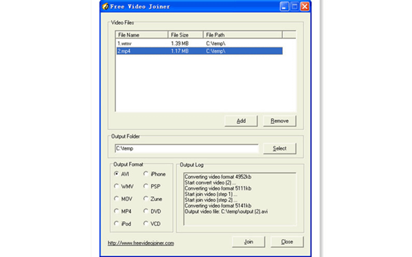 Free Video joiner is a piece of free software developed for the Windows operating system.