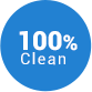 100% Clean & Secure