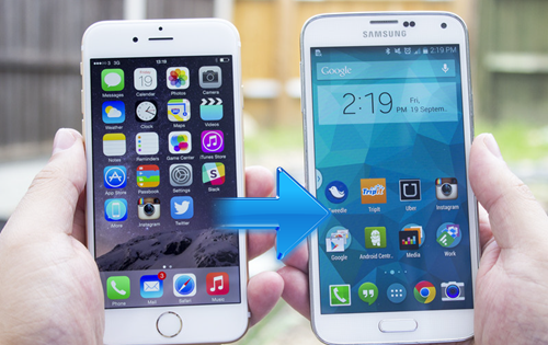 Transfer iPhone Data to Samsung Galaxy S5