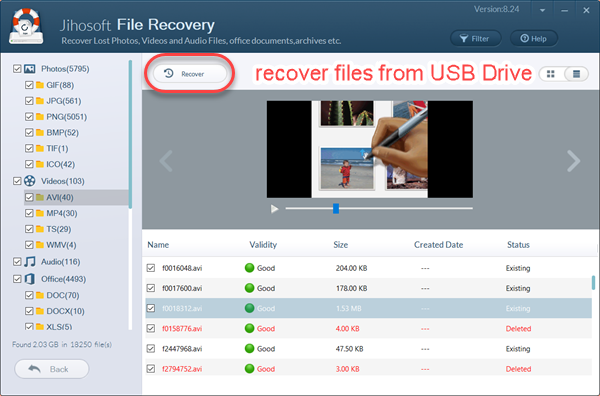 Recover Files from USB Drive