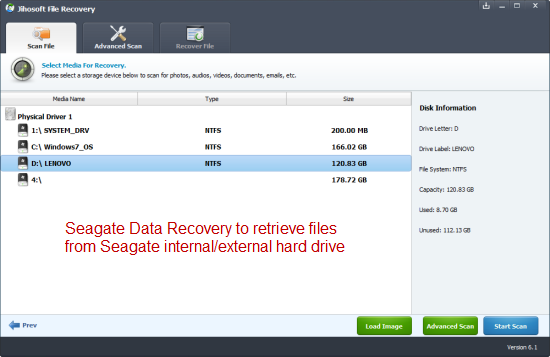 Recover Lost Data from Seagate Hard Drive